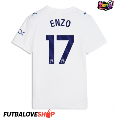Dres Manchester City Enzo Fernandez #17 Tretina pre Ženy 2026-27 Krátky Rukáv